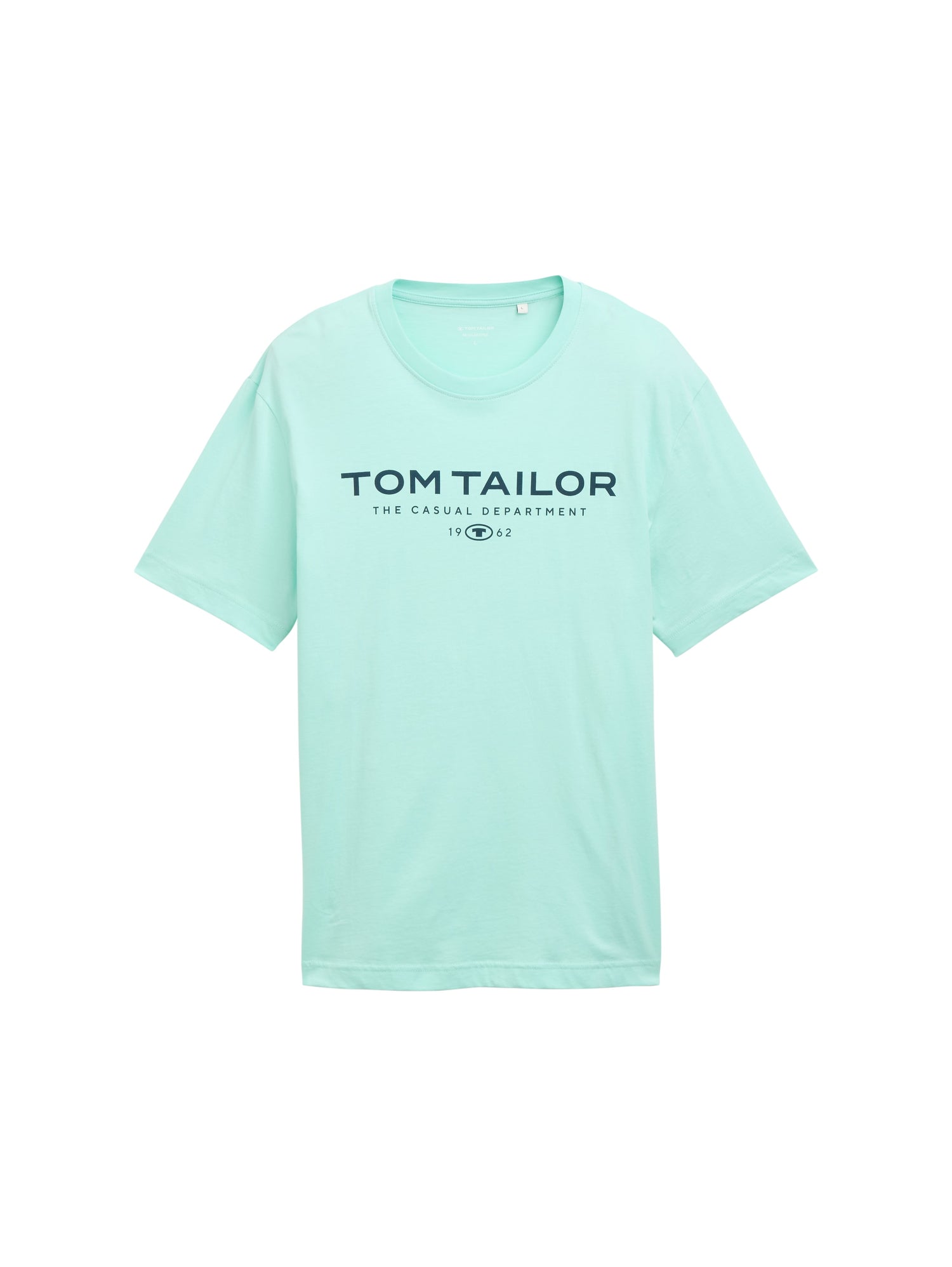 Tom Tailor Denim Basic T-Shirt Erwachsene Männlich Logo-Print