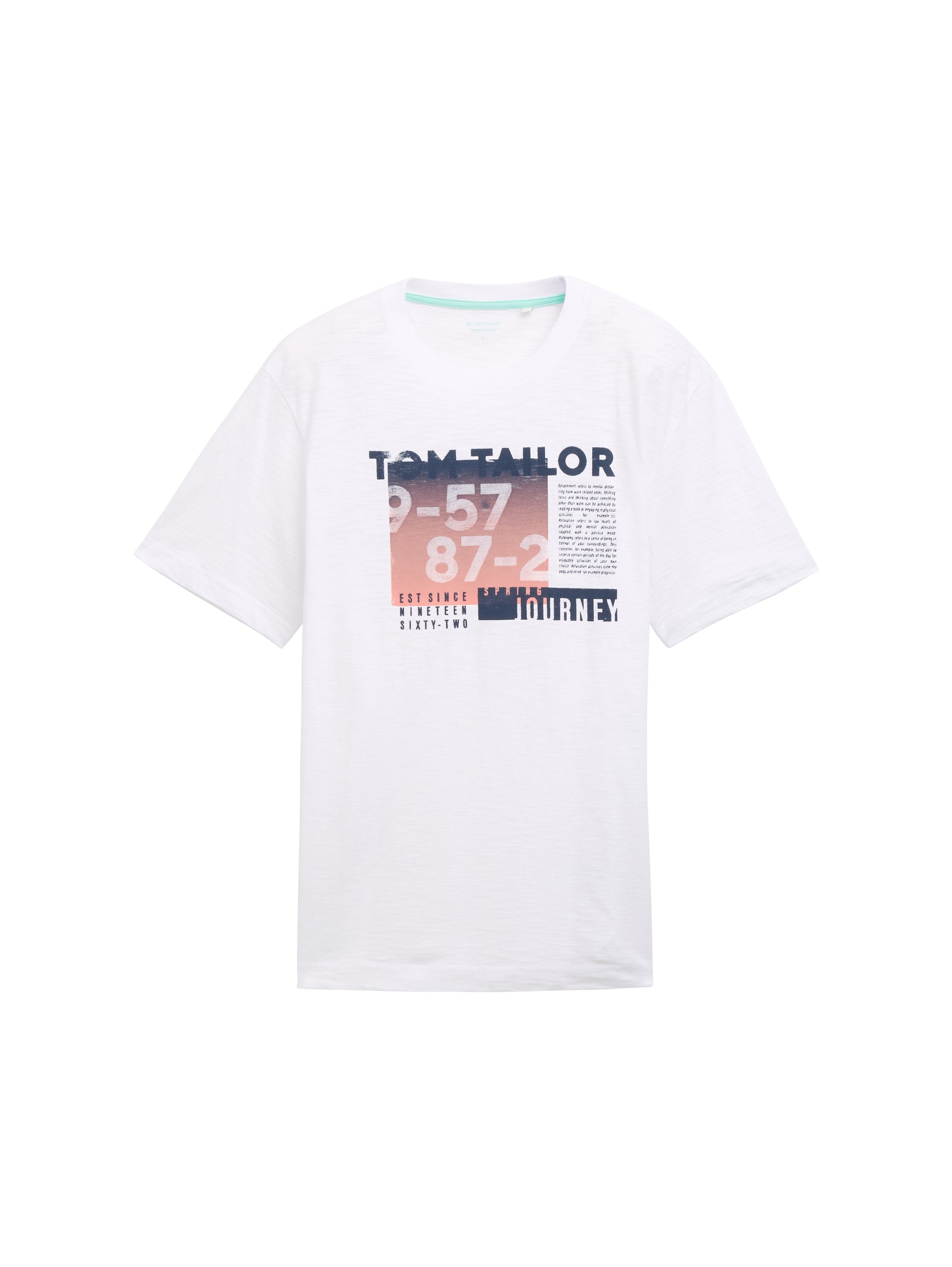 Tom Tailor Denim T-Shirt Erwachsene Männlich mit verschiedenen Print-Varianten