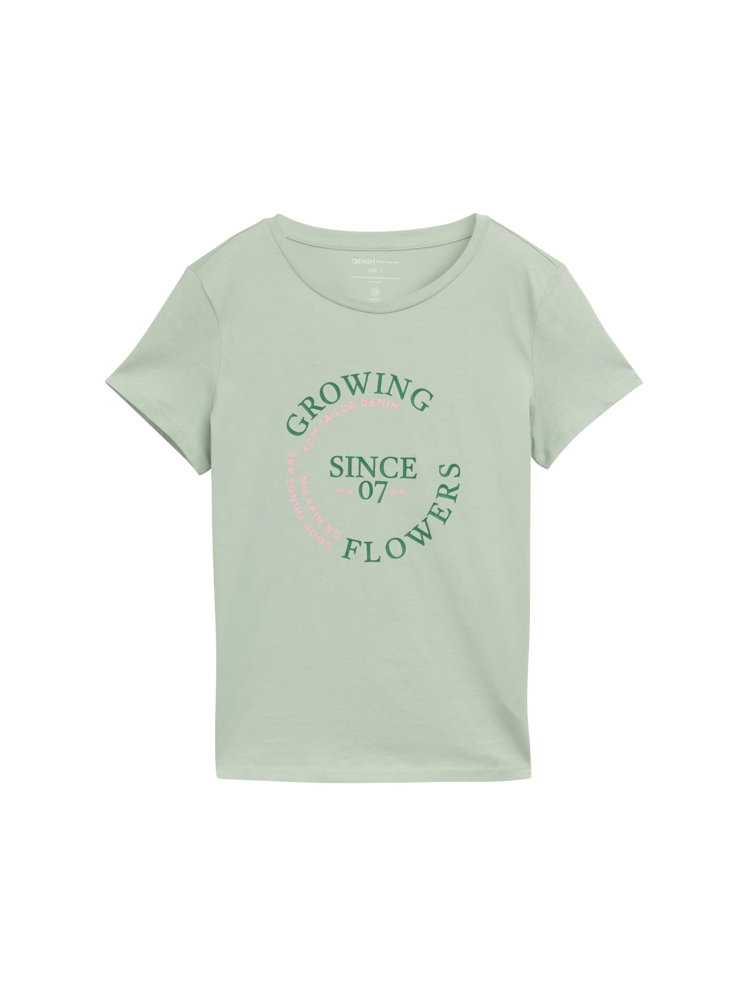 Tom Tailor Denim Basic T-Shirt Erwachsene mit Print