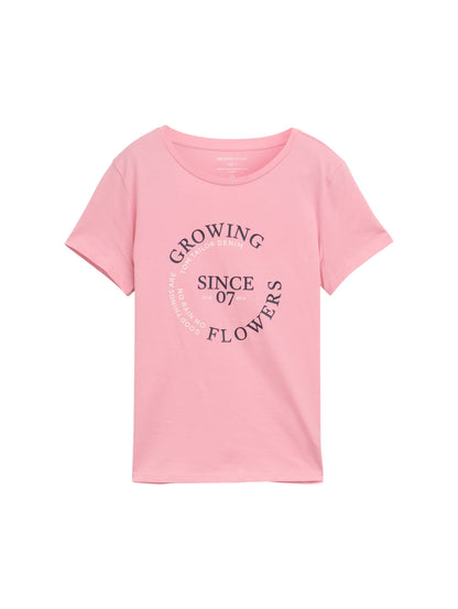 Tom Tailor Denim Basic T-Shirt Erwachsene mit Print