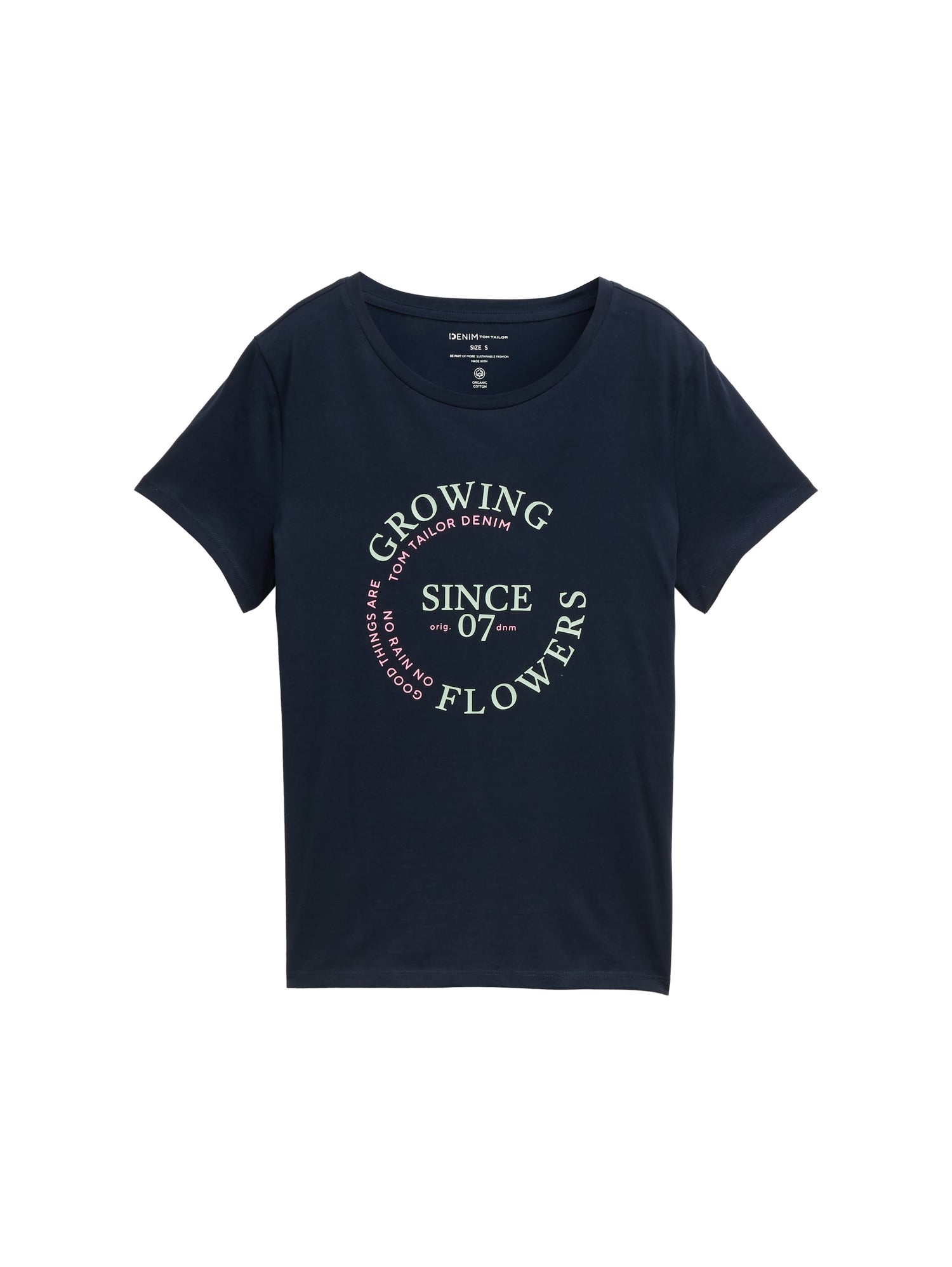 Tom Tailor Denim Basic T-Shirt Erwachsene mit Print