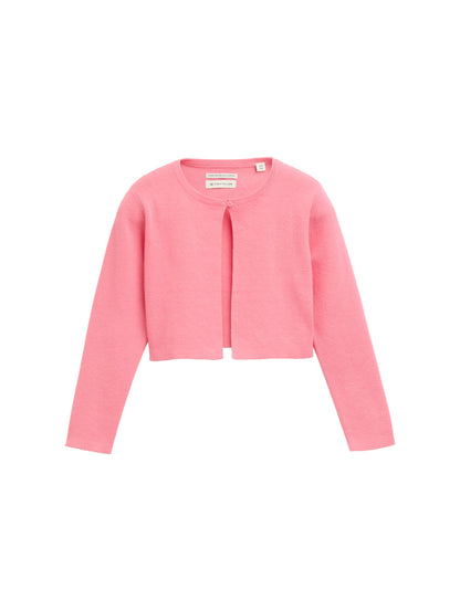 Tom Tailor Denim Kinder Bolero-Strickjacke Female sunrise pink