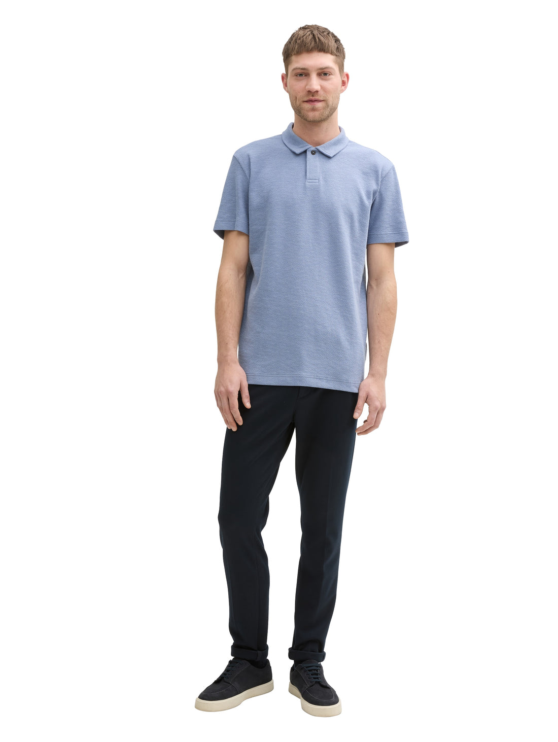 Tom Tailor Denim Poloshirt Stretch Erwachsene Männlich
