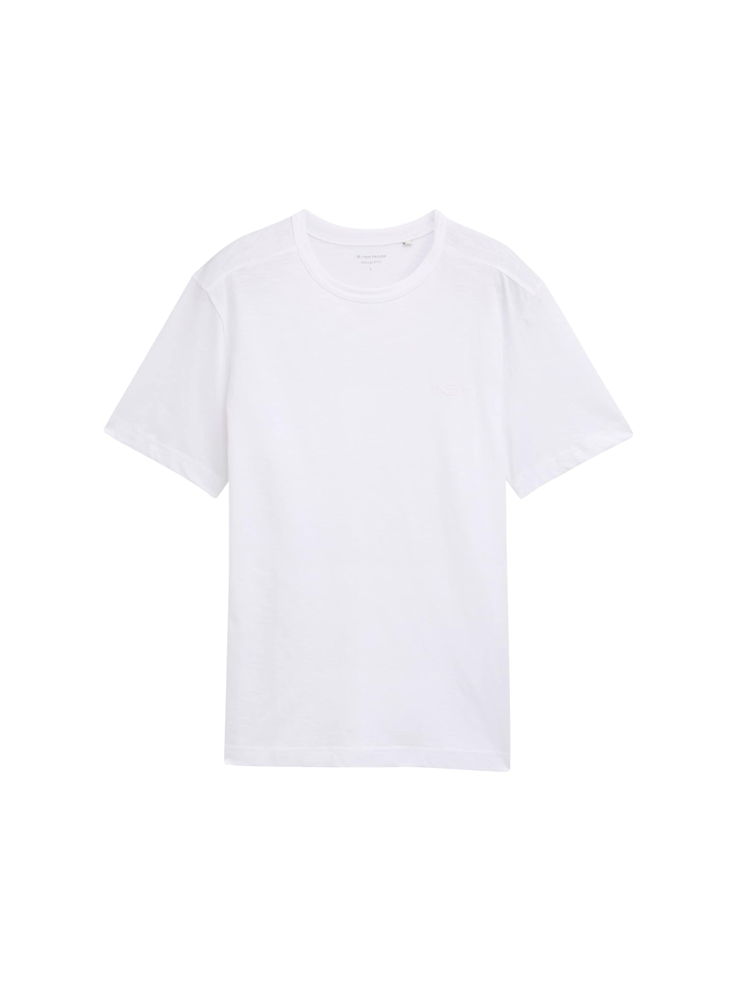 Tom Tailor Basic T-Shirt Erwachsene Männlich Logo-Print