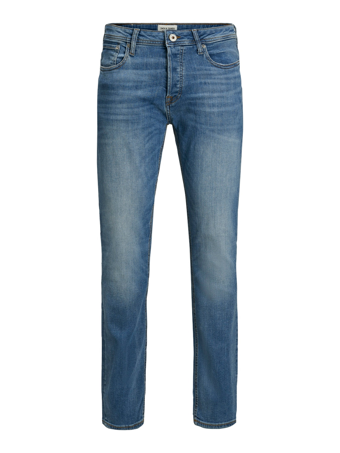 Bestseller Slim Straight Fit Jeans Herren Dunkelblau