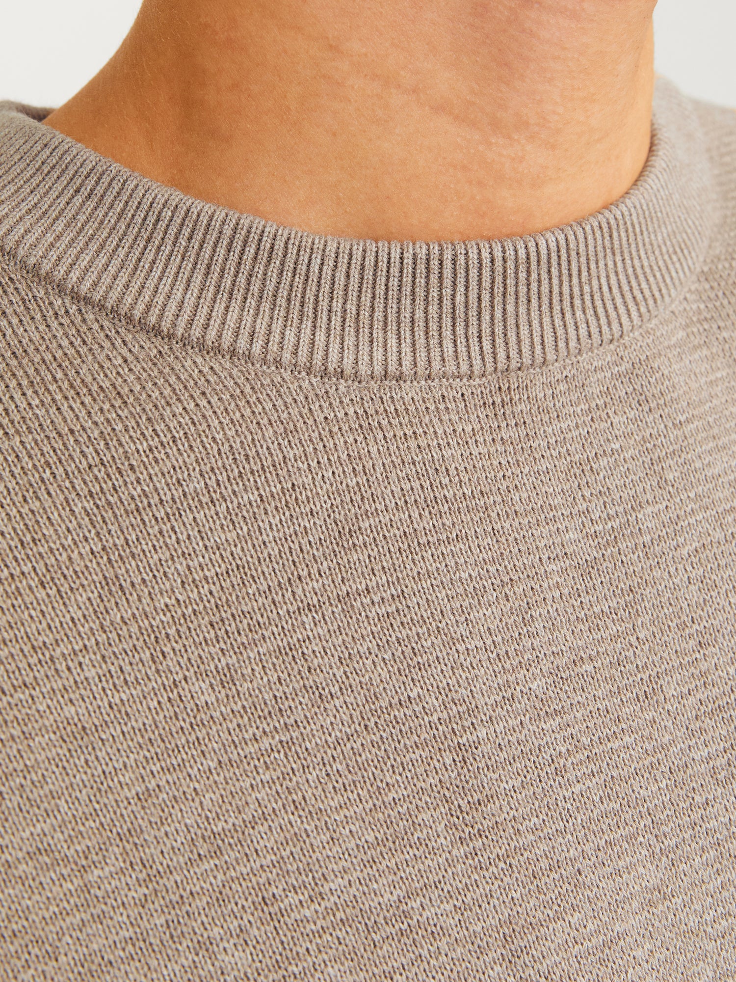 Bestseller Basic Strickpullover Herren Bequem Baumwolle