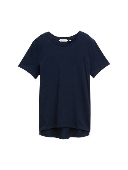 Tom Tailor Denim Bio-Baumwolle Loose Fit T-Shirt Damen