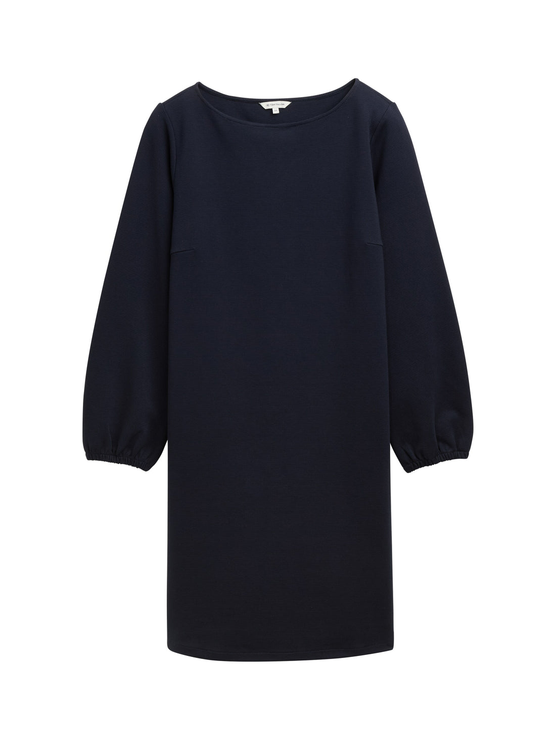 Tom Tailor Denim Knielanges Kleid Damen Ottoman Struktur