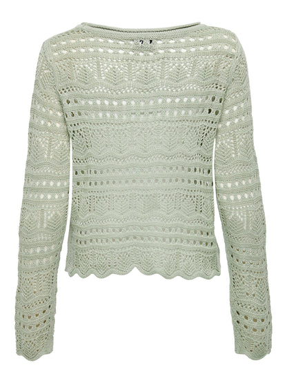 JDY Strickpullover Damen Beige