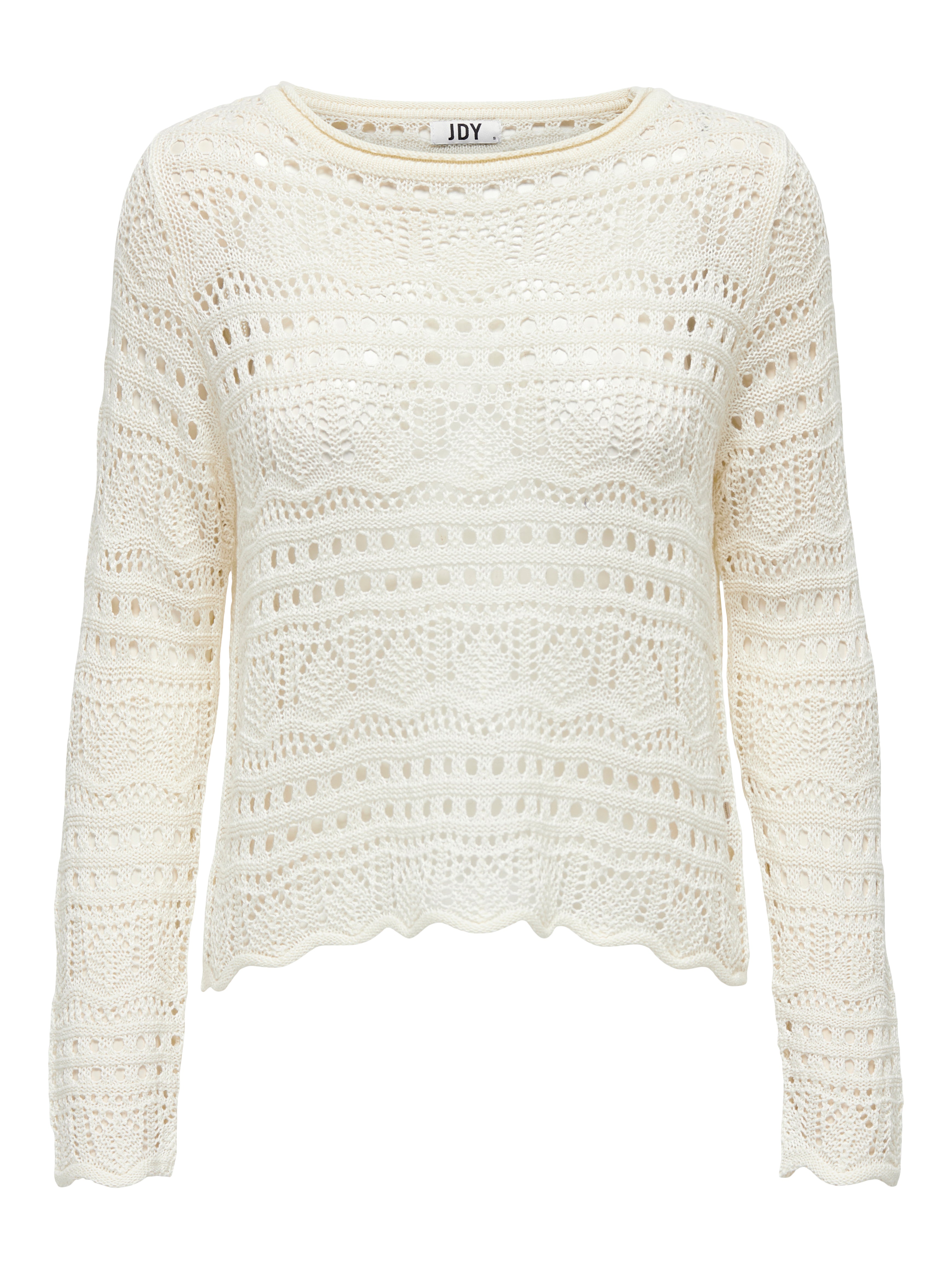 JDY Strickpullover Damen Beige