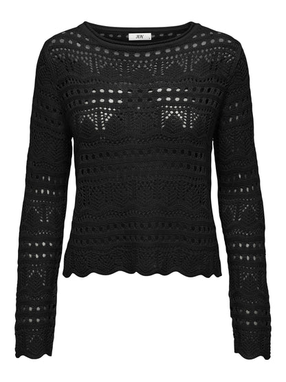 JDY Strickpullover Damen Beige