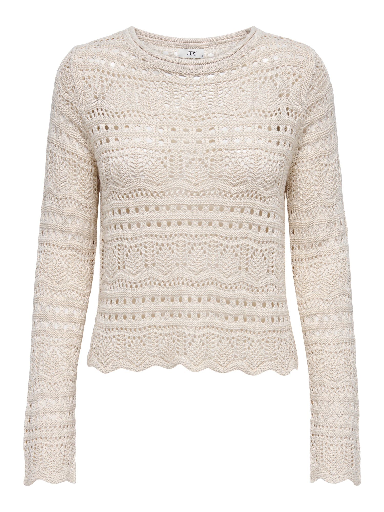 JDY Strickpullover Damen Beige