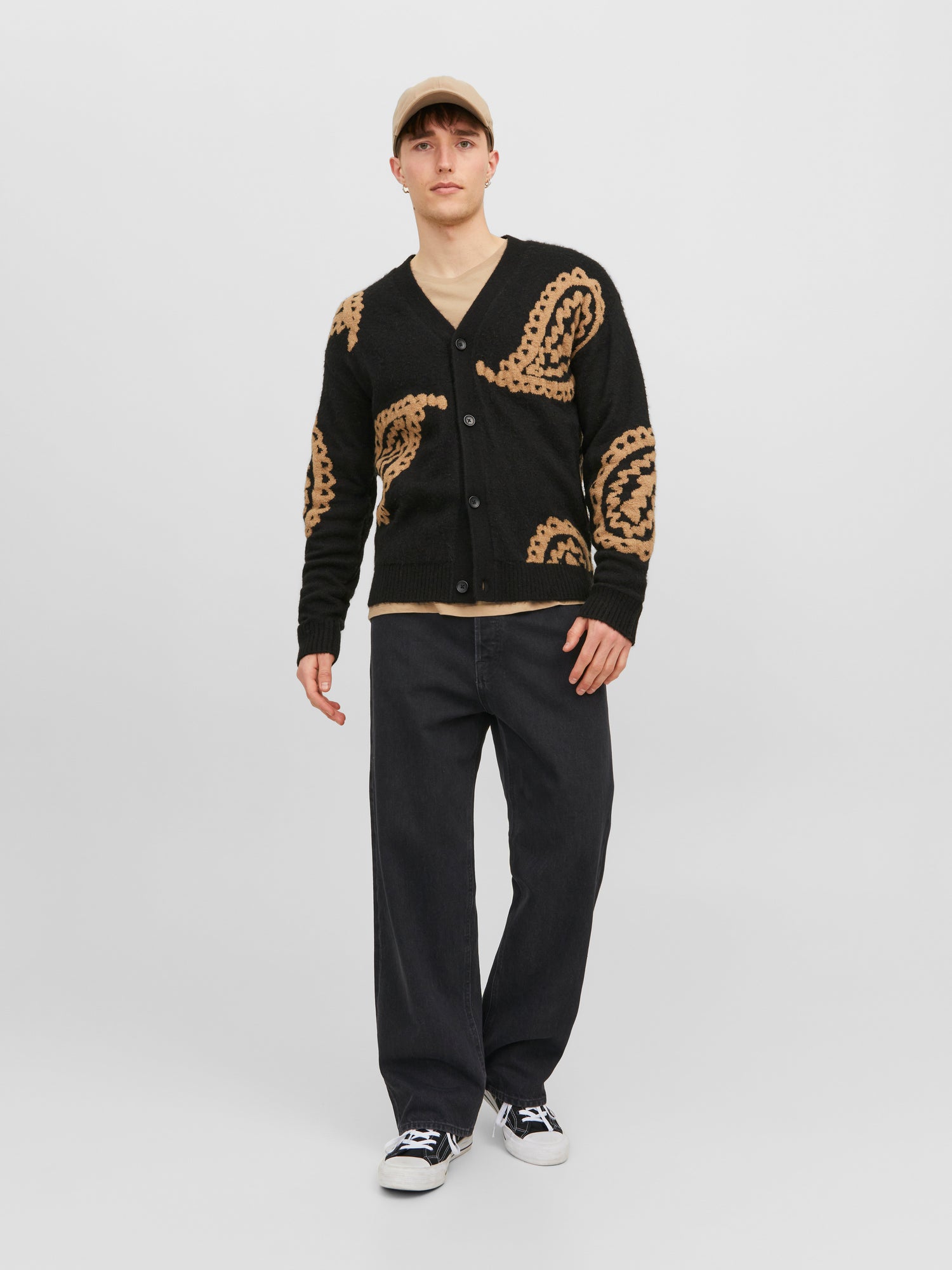 Original Baggy Fit Jeans Damen Stonewashed Blue