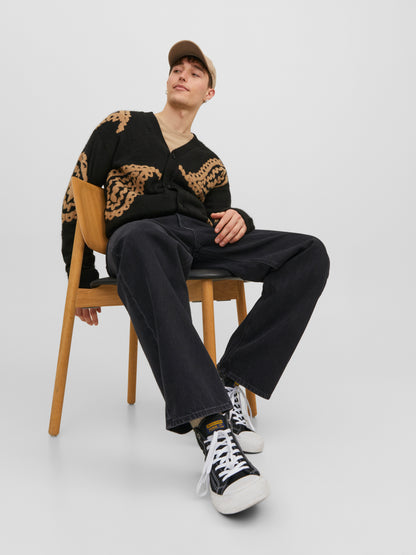 Original Baggy Fit Jeans Damen Stonewashed Blue