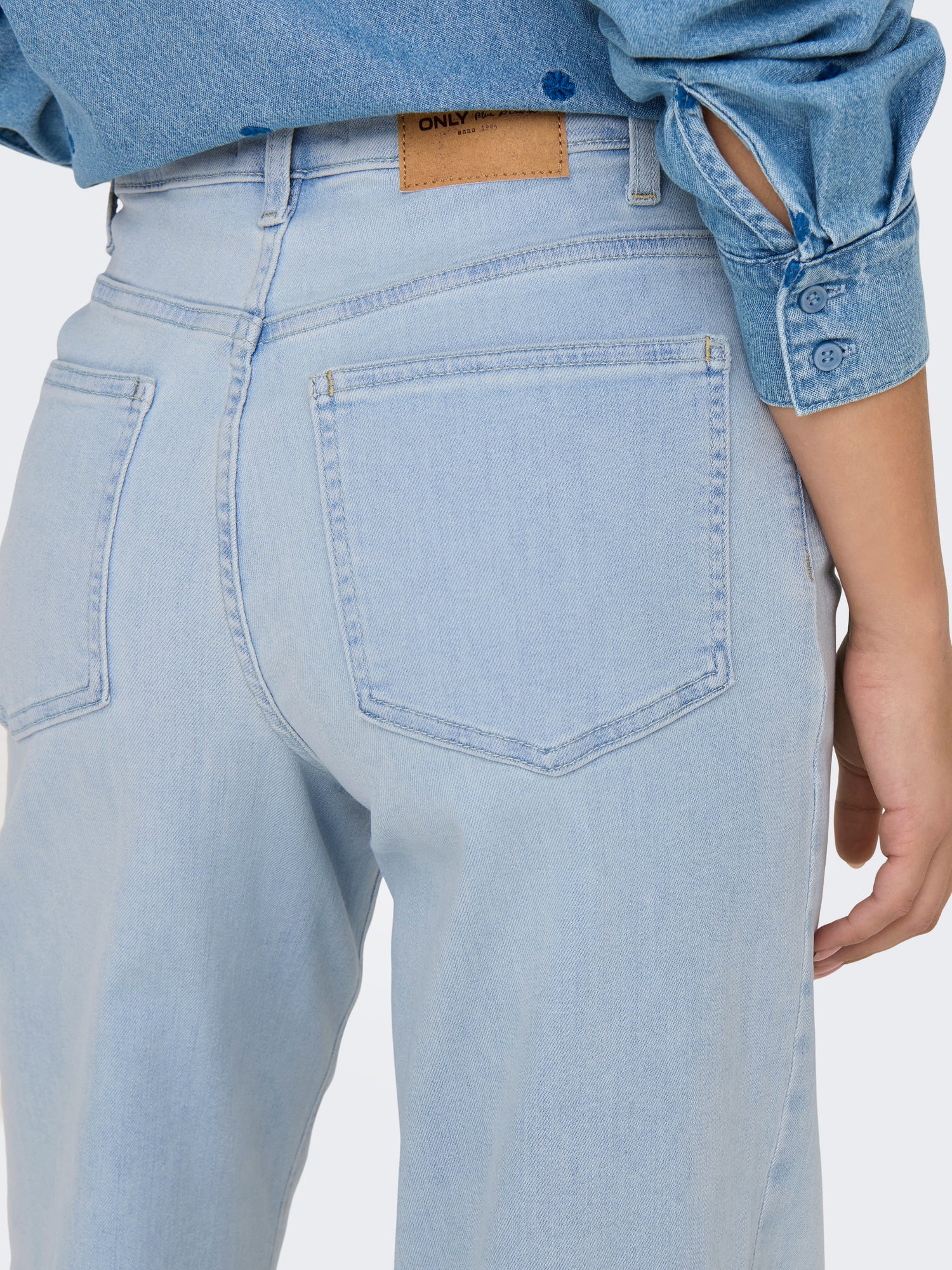 Bestseller Wide Fit Jeans Damen Dunkelblau