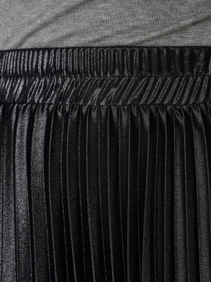 Bestseller Plissierter Rock Damen Kombinationswunder Elastischer Bund