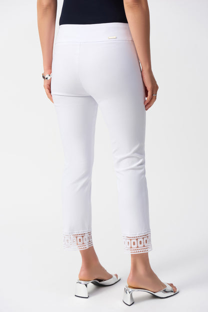 Schlupfhose aus Millennium-Stretch mit verkürztem Saum