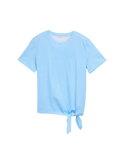T-Shirt mit Knoten-Detail