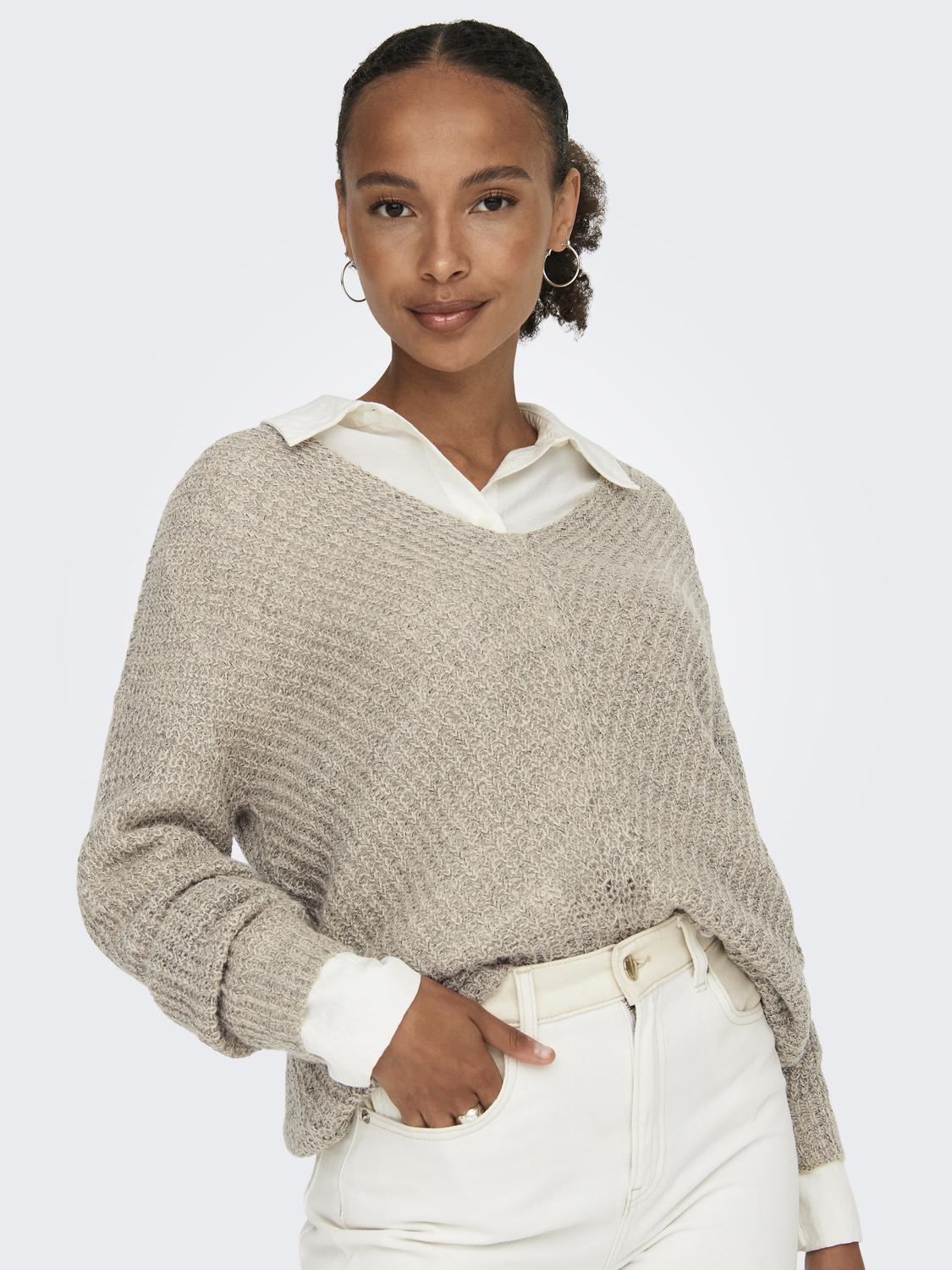 JDY Strickpullover Damen Flexibel und Trendig