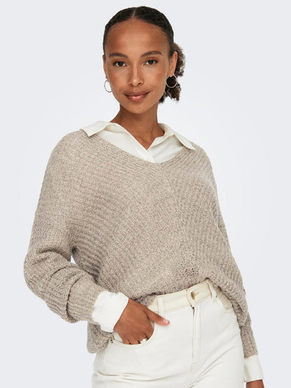 JDY Strickpullover Damen Flexibel und Trendig