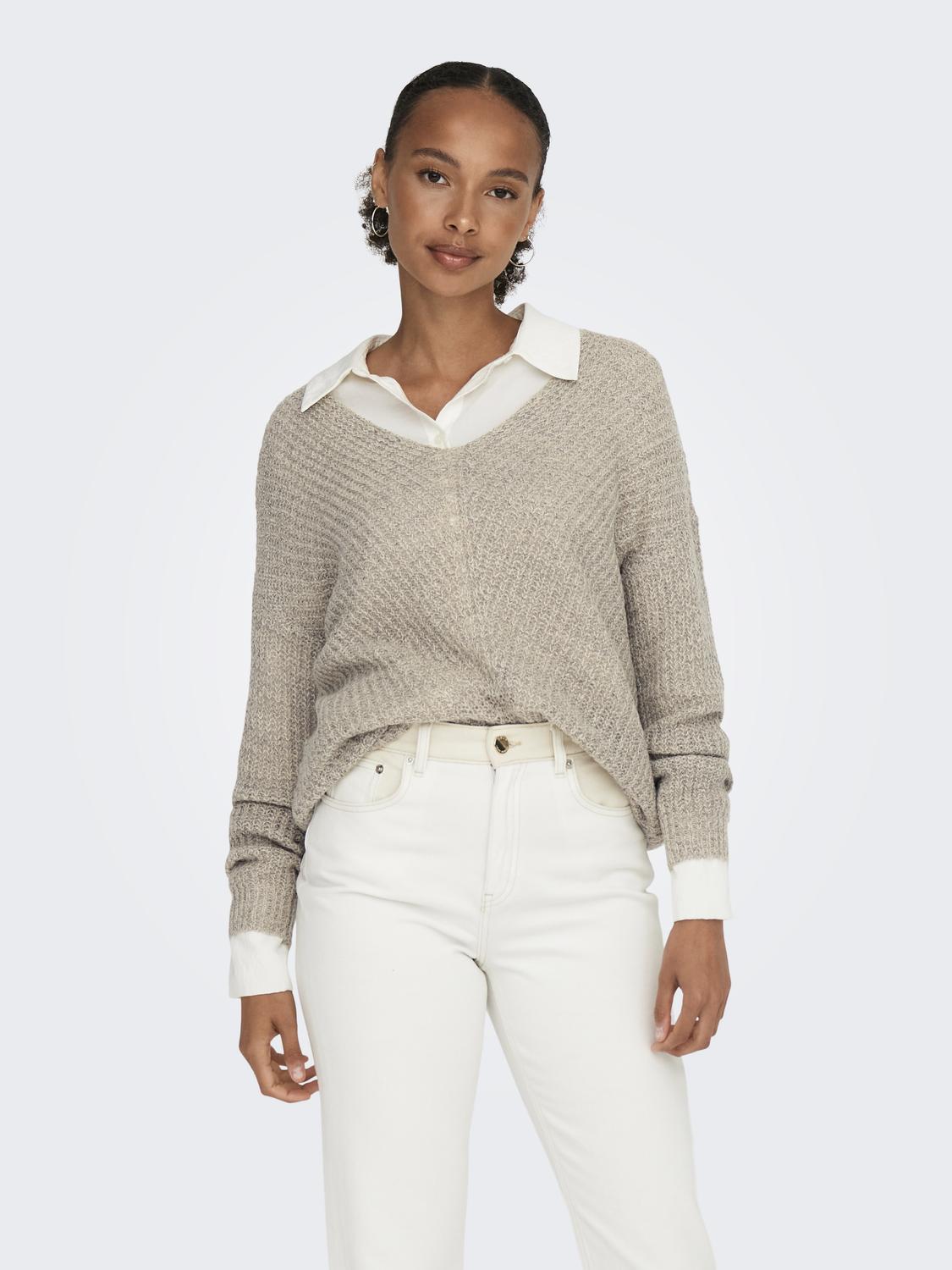 JDY Strickpullover Damen Flexibel und Trendig