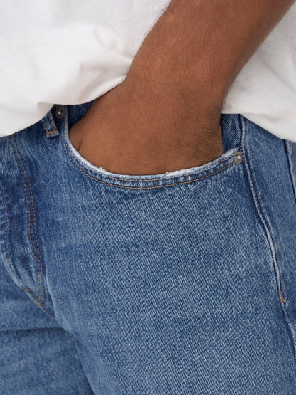 EDGE Regular Fit Jeans Herren Klassisch Bequem