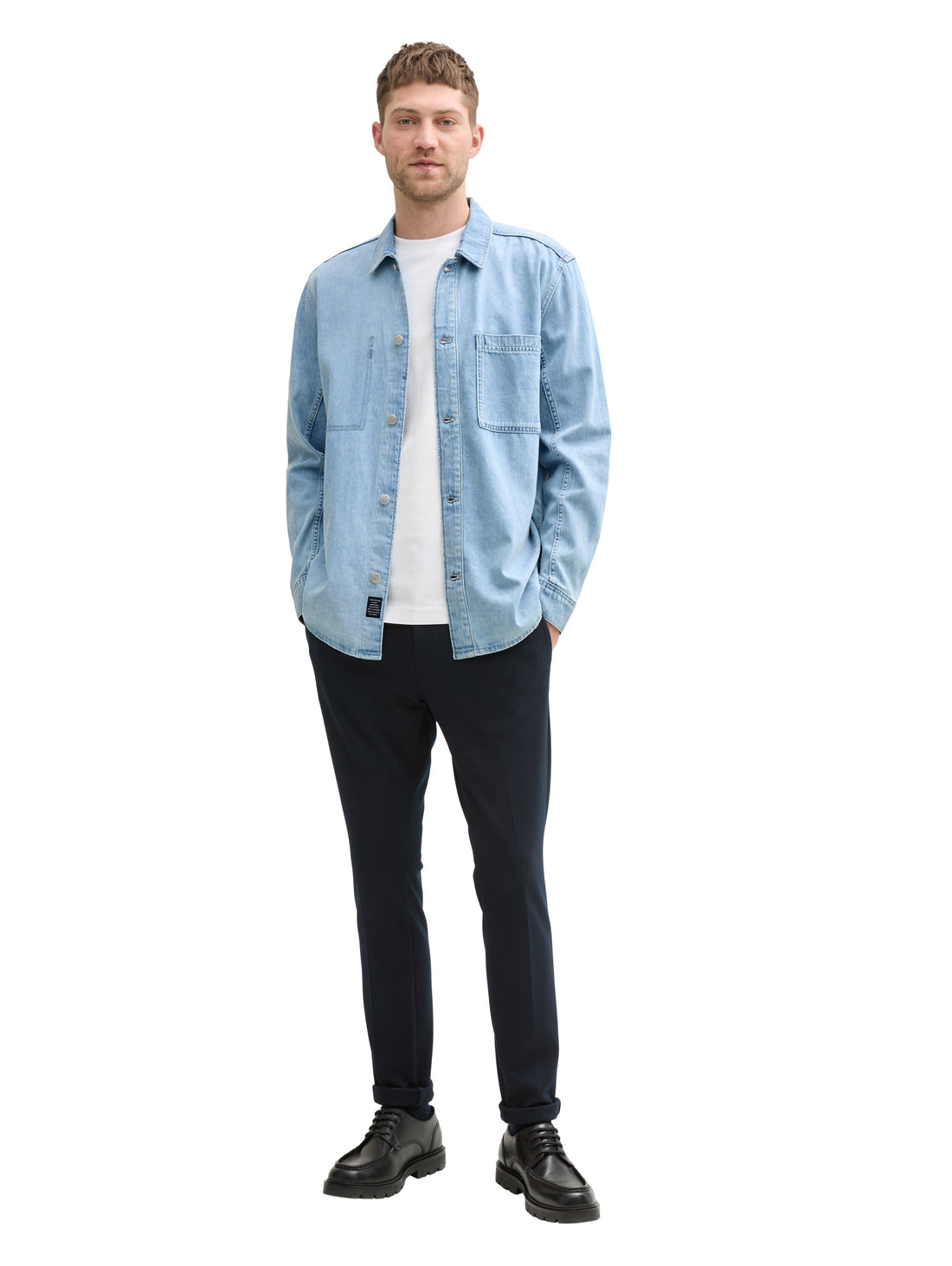 Tom Tailor Denim Jeanshemd Erwachsene Männlich Sommerlich