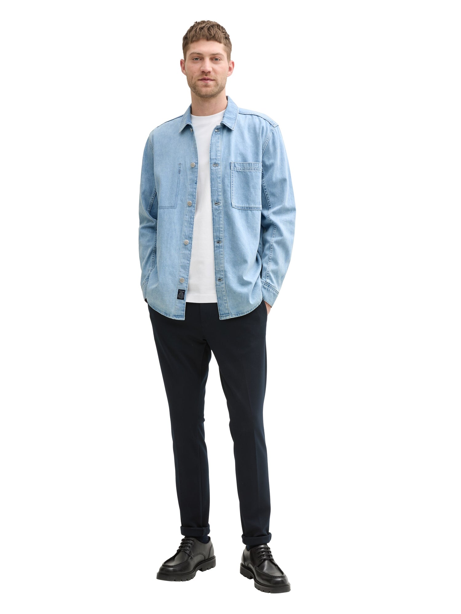 Tom Tailor Denim Jeanshemd Erwachsene Männlich Sommerlich