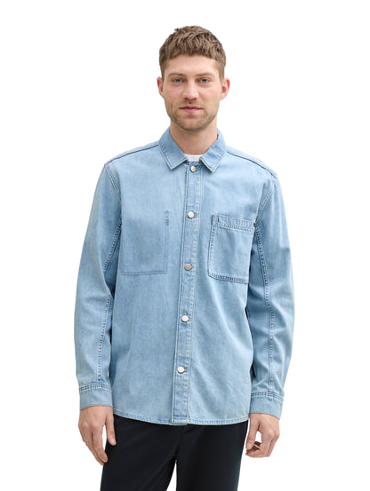 Tom Tailor Denim Jeanshemd Erwachsene Männlich Sommerlich