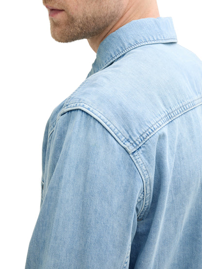 Tom Tailor Denim Jeanshemd Erwachsene Männlich Sommerlich