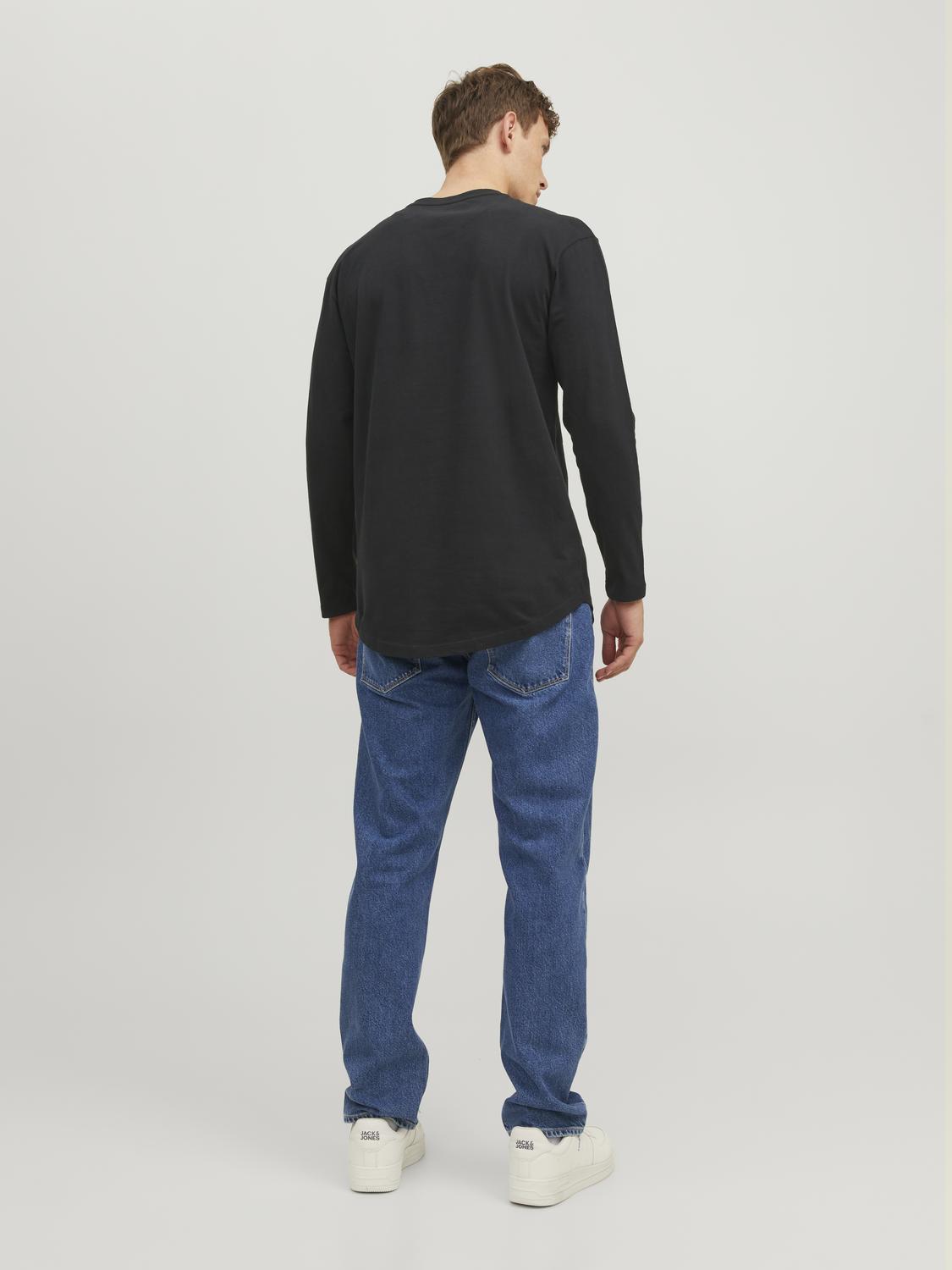 Bestseller Langarm T-Shirt Herren Klassisch