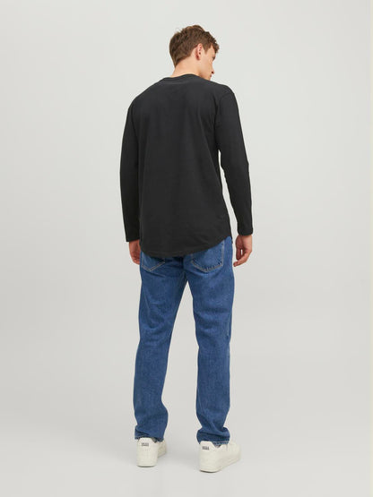 Bestseller Langarm T-Shirt Herren Klassisch