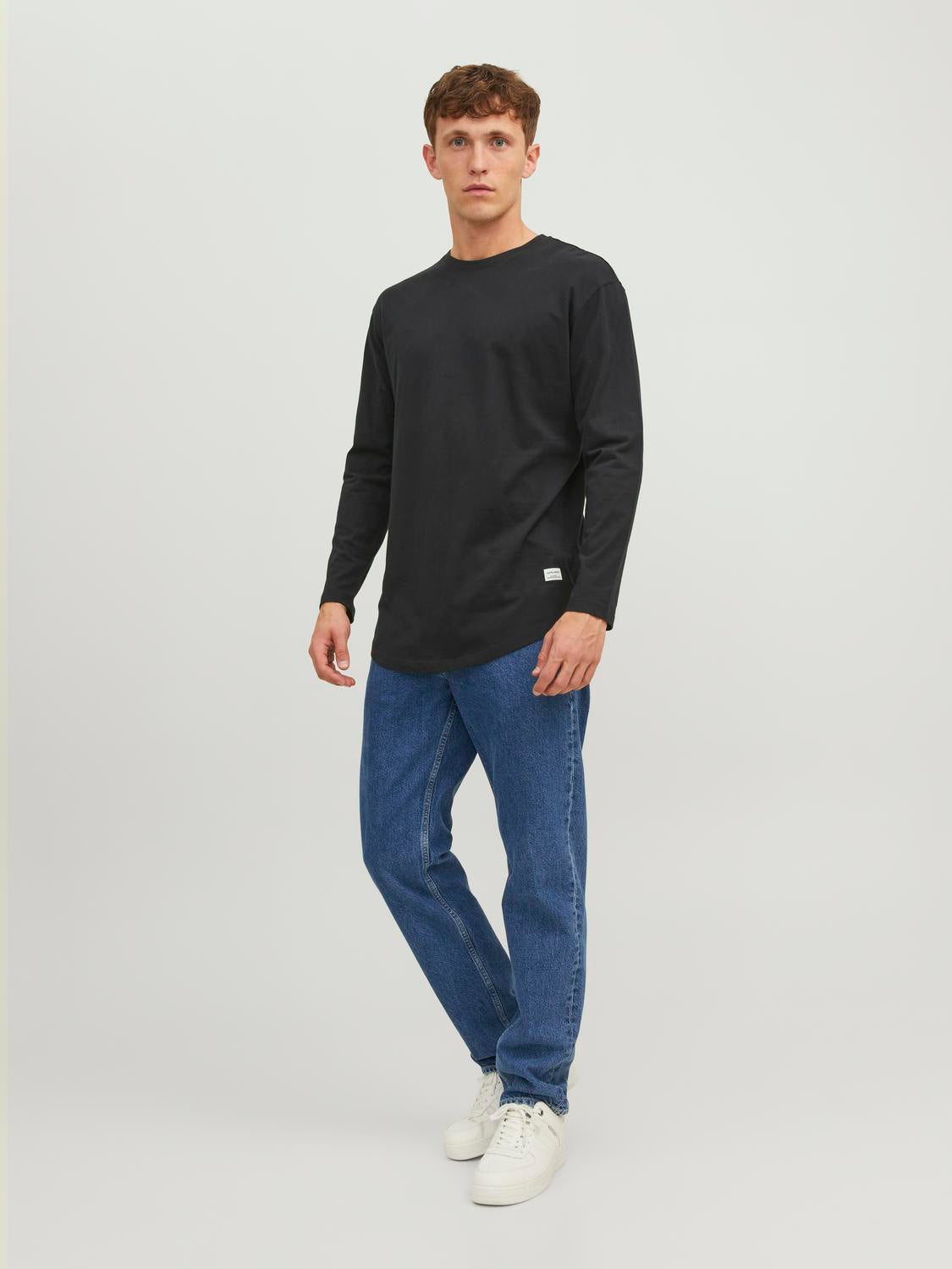 Bestseller Langarm T-Shirt Herren Klassisch