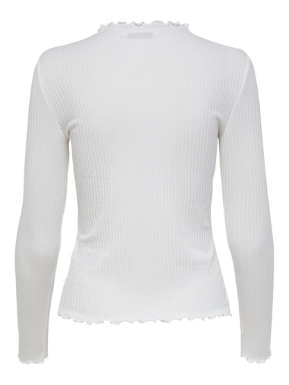 Bestseller Langarm Top Damen Schwarz