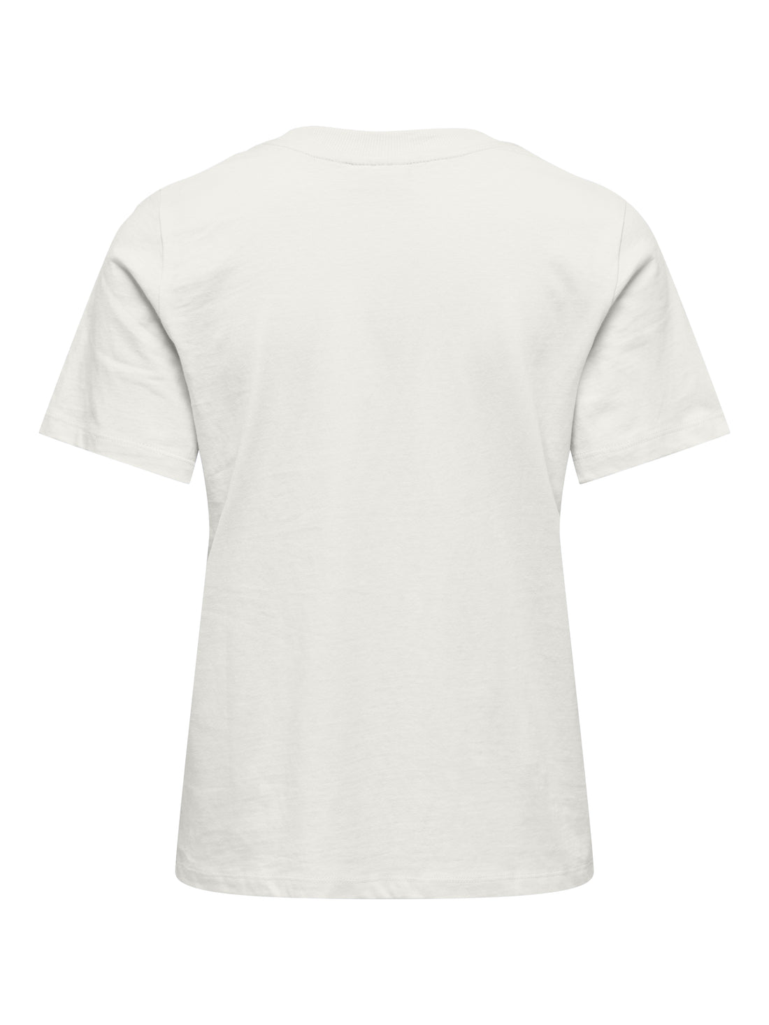 JDY Top Damen Trendiges Rundhals Kurzarm Pigmentprint Normal geschnitten