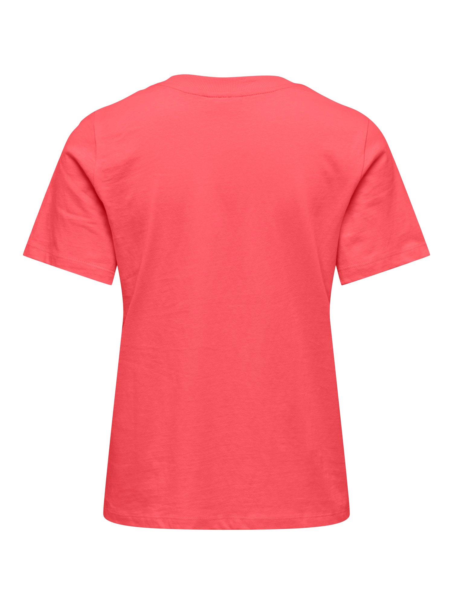 JDY Top Damen Trendiges Rundhals Kurzarm Pigmentprint Normal geschnitten