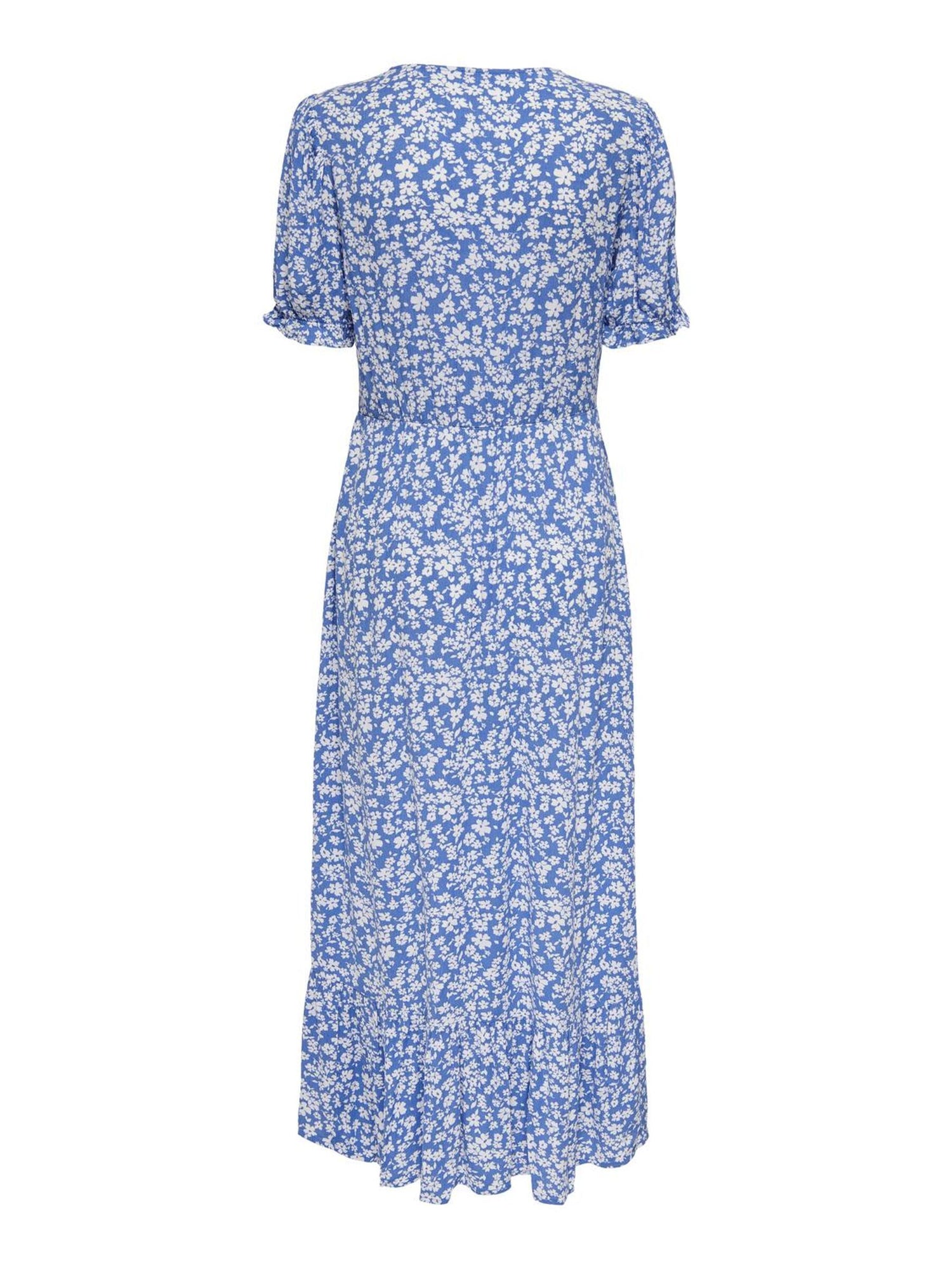Bestseller Sommerkleid Damen Maxi Elastische Taille