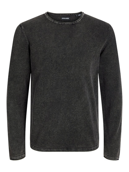 Bestseller Strickpullover für Männer mit Acid Wash