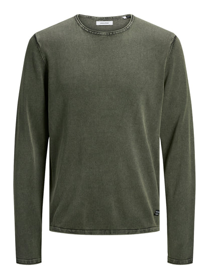 Bestseller Strickpullover für Männer mit Acid Wash