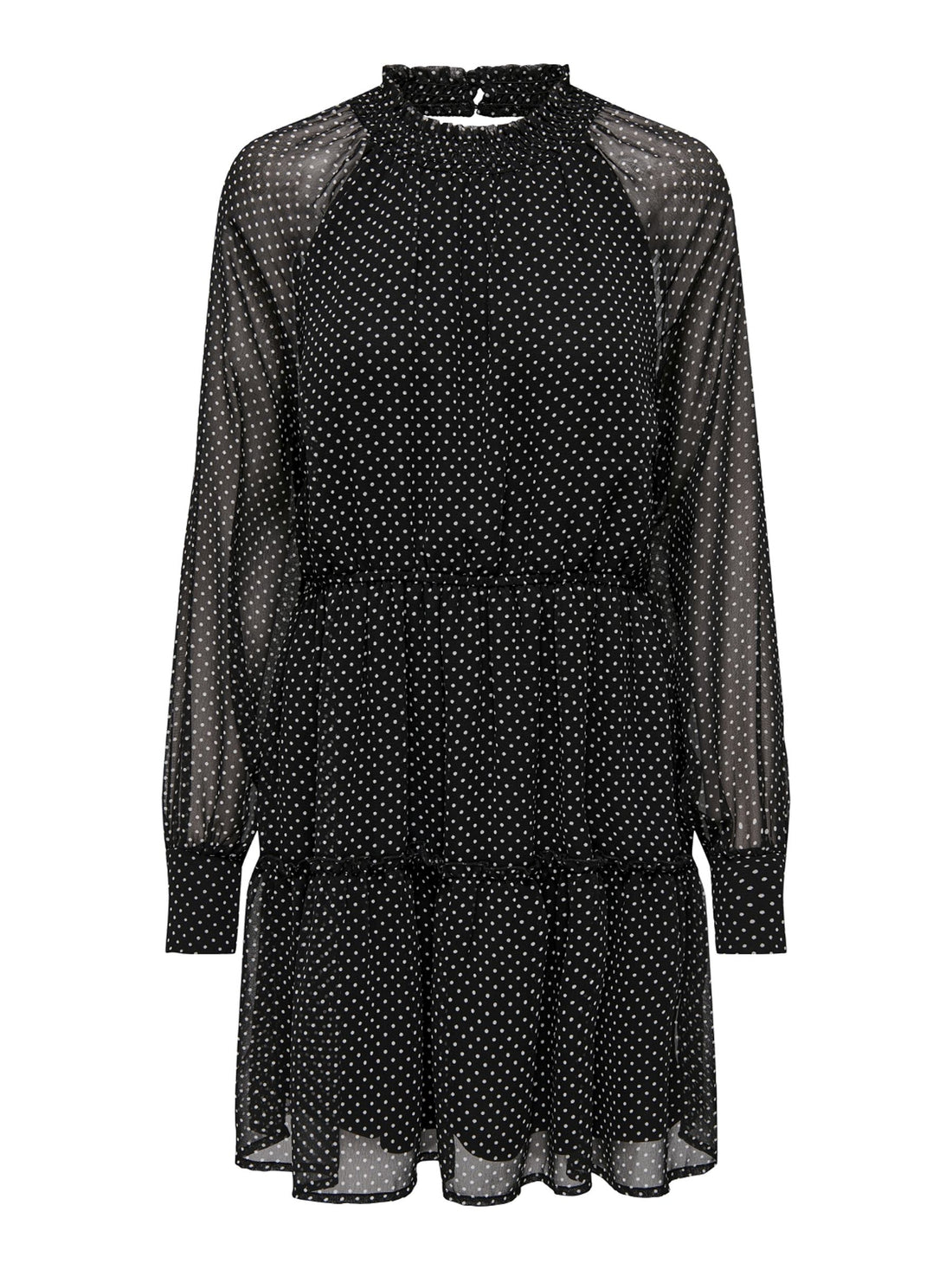 Bestseller Festliches Kleid Damen Elegantes Langarmkleid mit Rüschen