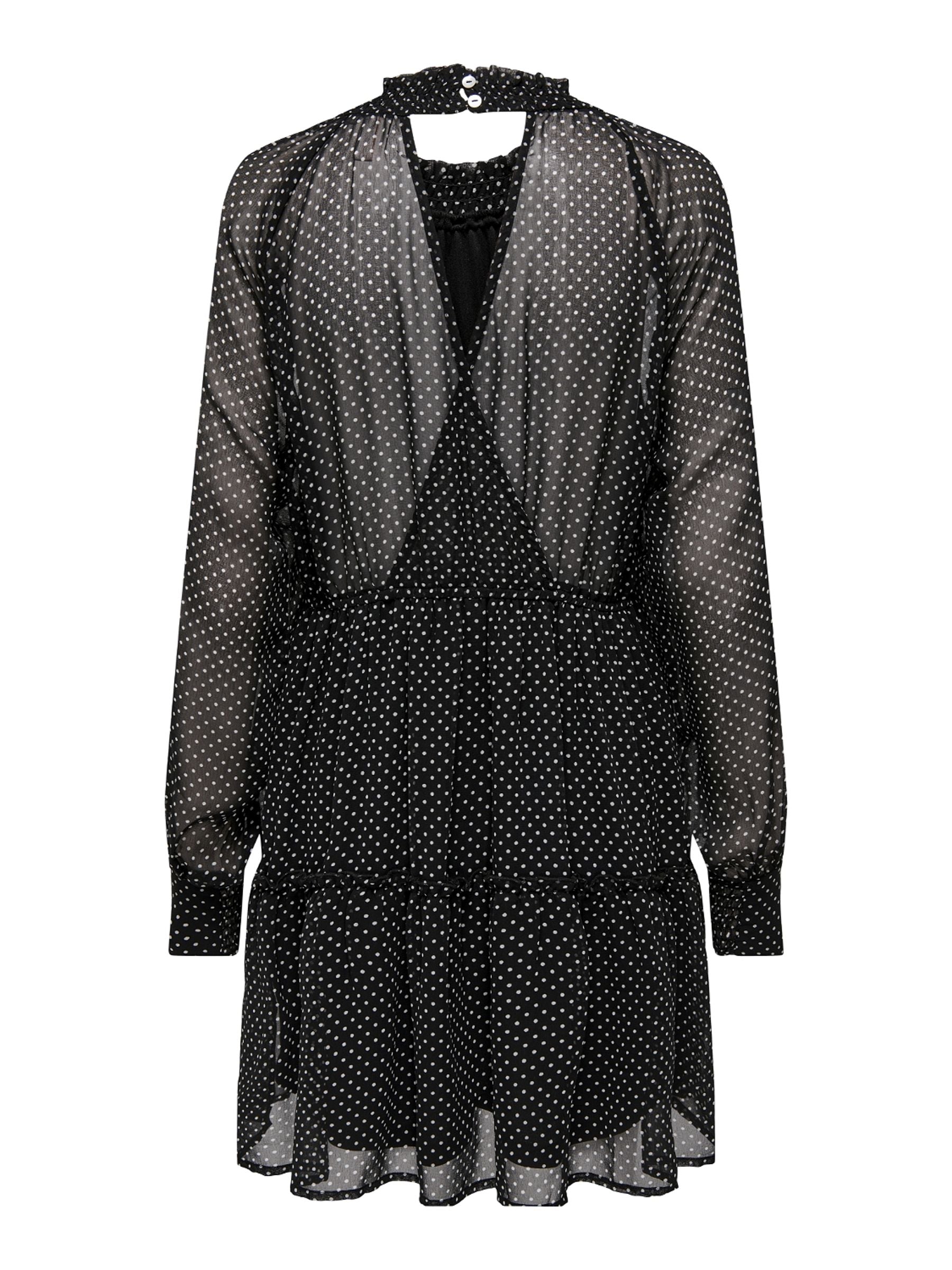 Bestseller Festliches Kleid Damen Elegantes Langarmkleid mit Rüschen