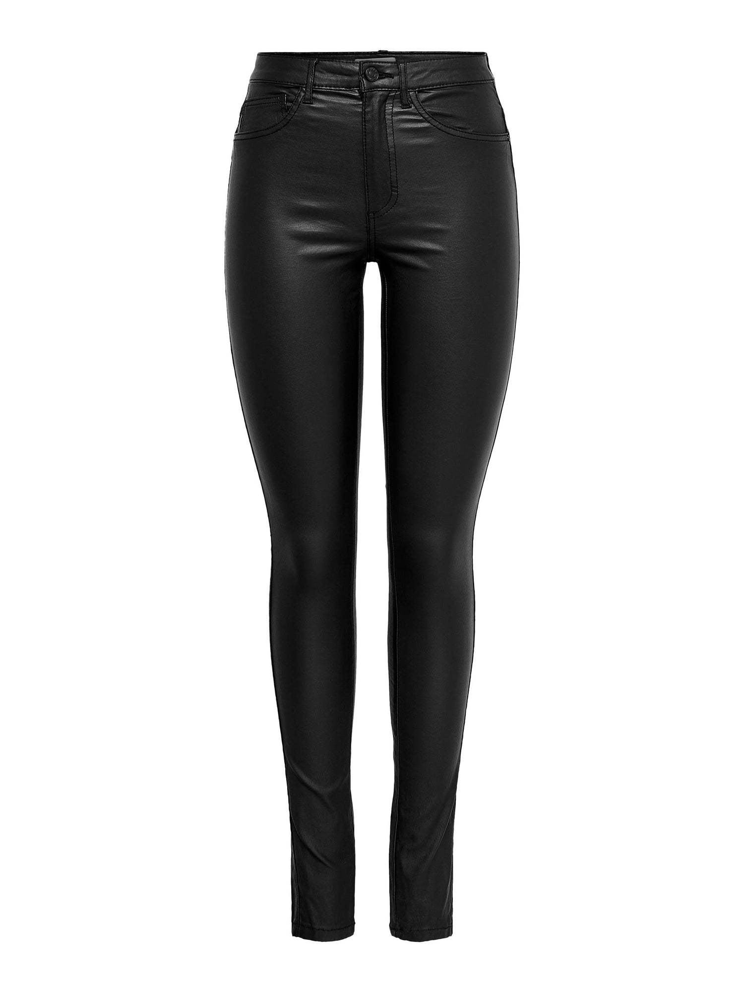 Bestseller Kunstlederhosen für Damen in Schwarz