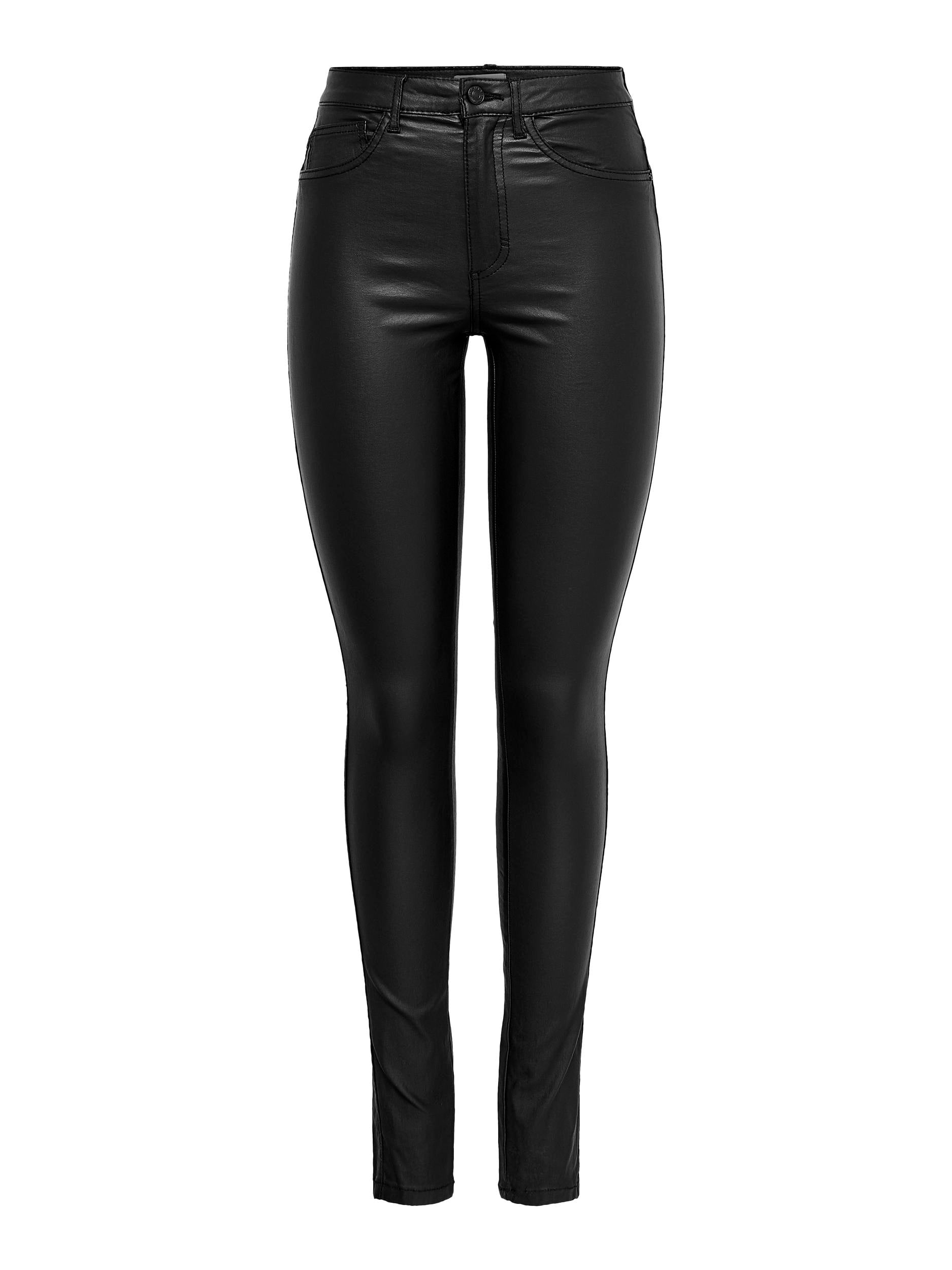 Bestseller Kunstlederhosen für Damen in Schwarz