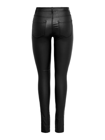 Bestseller Kunstlederhosen für Damen in Schwarz