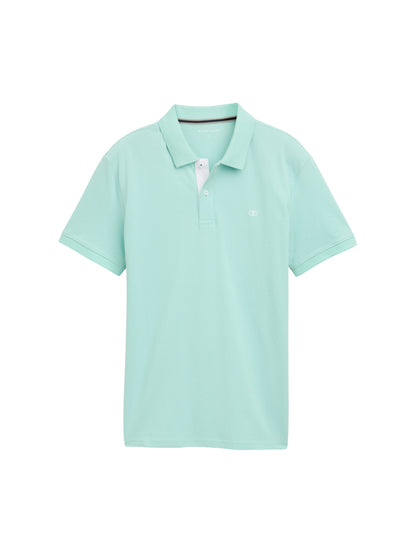 Tom Tailor Denim Herren Sommer Polo-Shirt in Marineblau