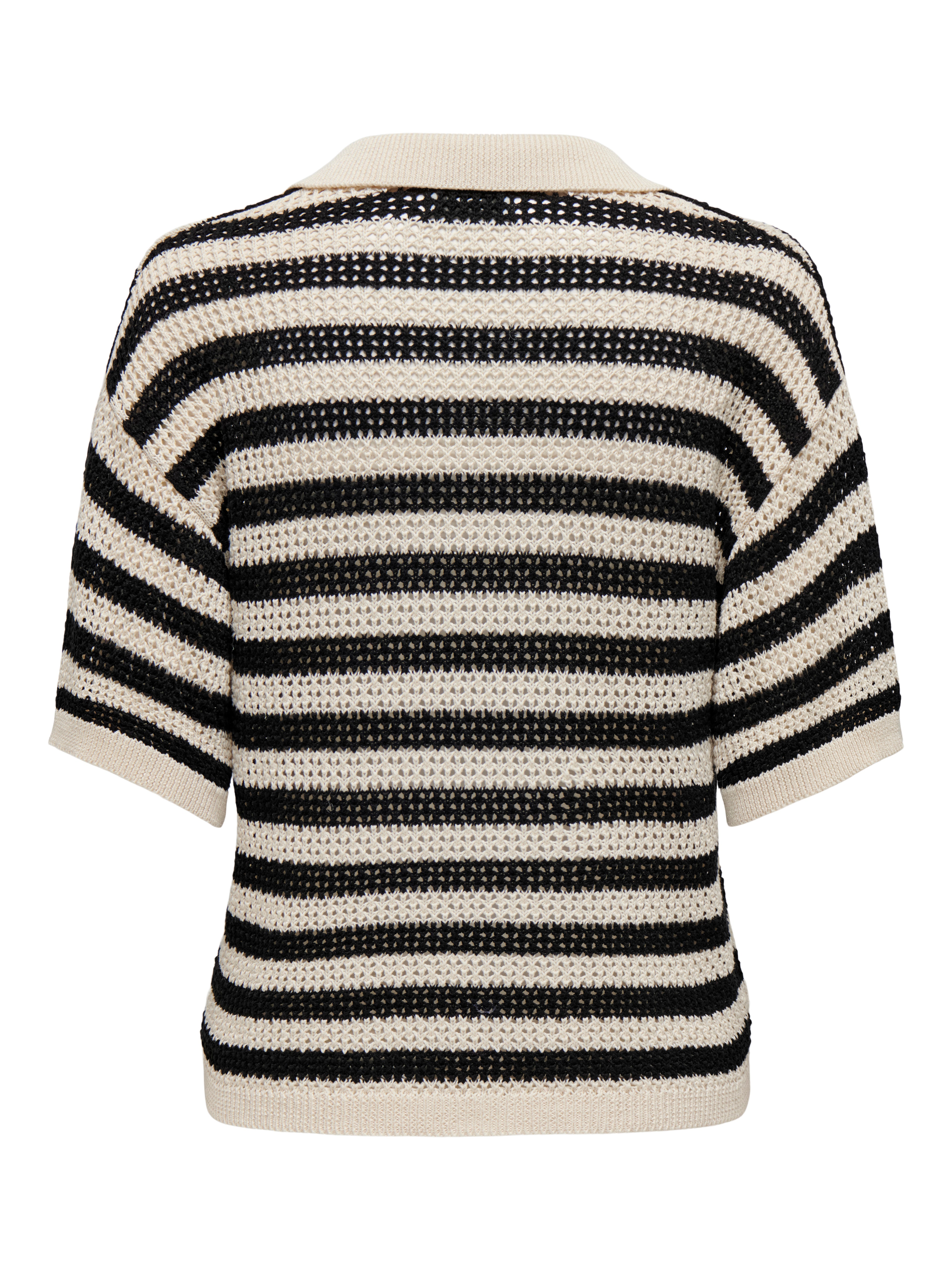 JDYTIKKA S/S POLO PULLOVER KNT NOOS