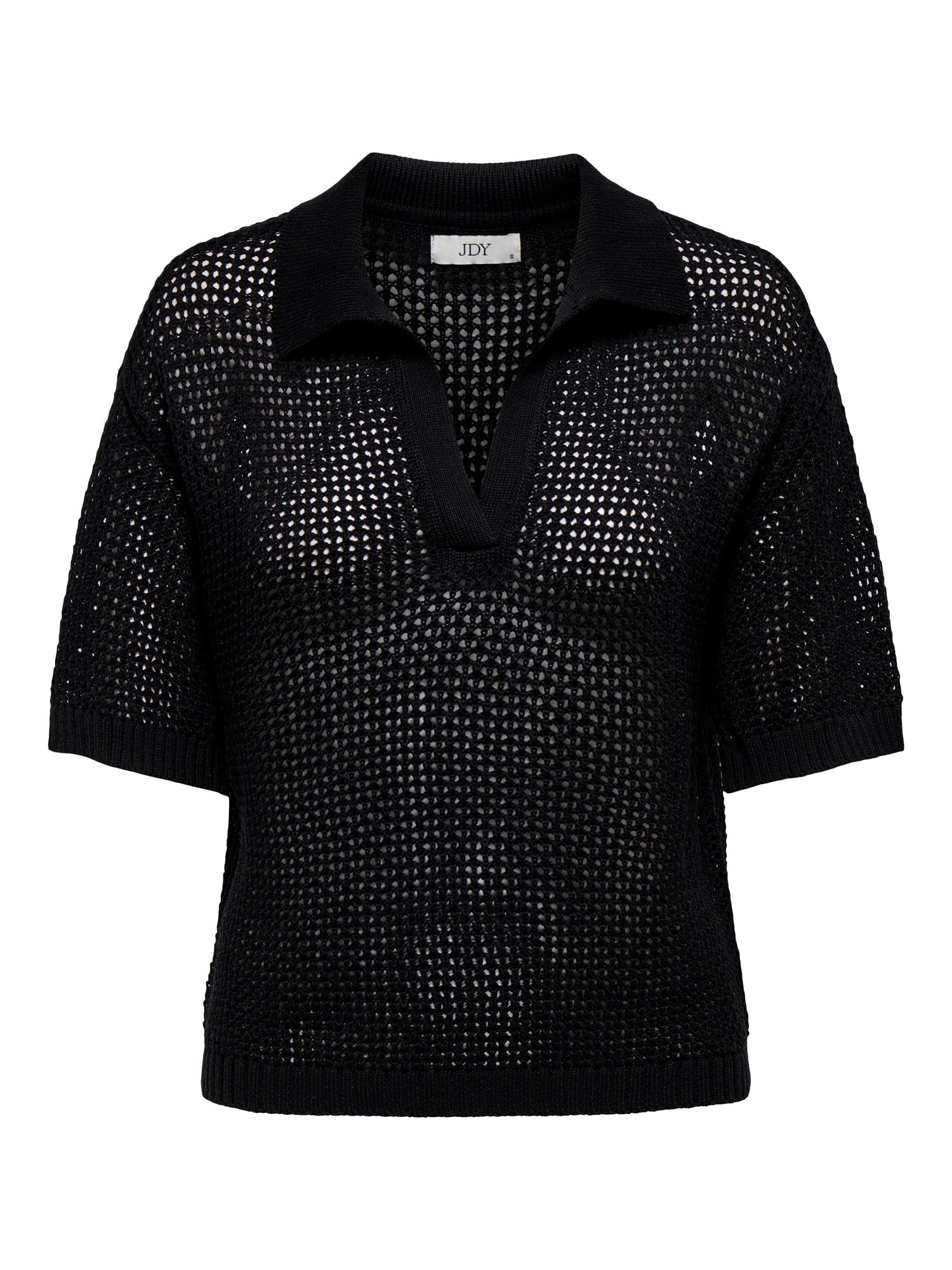 JDYTIKKA S/S POLO PULLOVER KNT NOOS