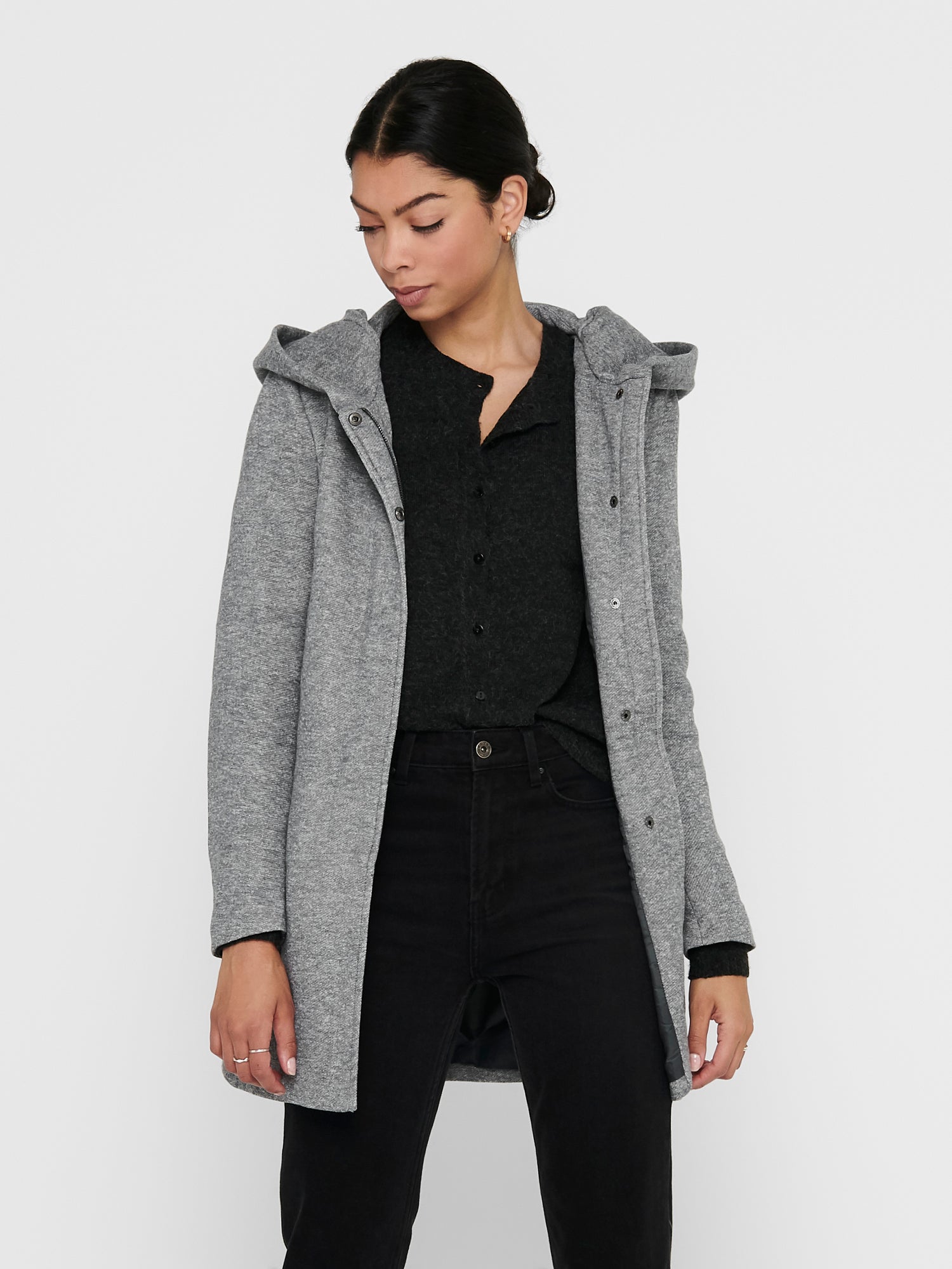 Bestseller Wintermantel für Damen mit Kapuze und Midi-Länge
