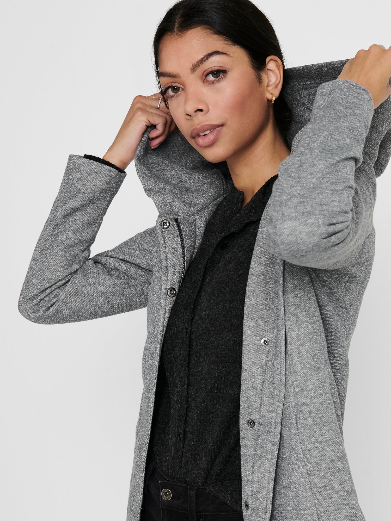 Bestseller Wintermantel für Damen mit Kapuze und Midi-Länge