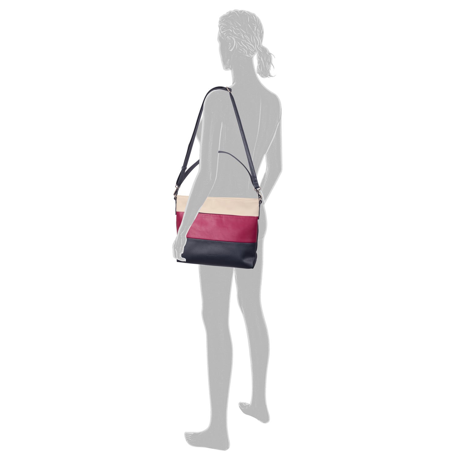 Beheim International Brands Beuteltasche Damen Vielfältige Aufbewahrung